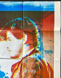 Streets of Fire ORIGINAL Quad Movie Poster Michael Pare William Dafoe 1984
