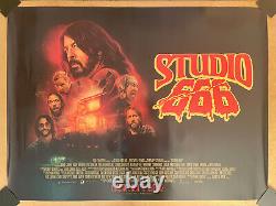 Studio 666 Foo Fighters Original Uk Quad Cinema Poster Dave Grohl Nirvana