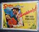 Suddenly! Frank Sinatra 1954 Uk Quad Original Movie Poster (linen Backed)