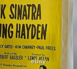 Suddenly! Frank Sinatra 1954 UK Quad Original Movie Poster (Linen backed)
