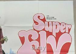 Superfly 1972 Original UK Quad Film Movie Poster Ron O'Neal