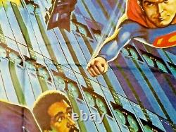 Superman 3 Original Uk Quad Film Poster 1983