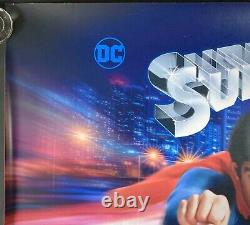 Superman The Movie Original Quad Movie Film Cinema Poster 2020's RR