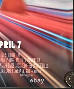 Superman The Movie Original Quad Movie Film Cinema Poster 2020's RR