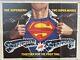 Superman The Movie & Superman Ii Original Film Poster Uk Quad 30x40 1981 Reeve