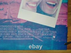 THELMA AND LOUISE (1991) rare ROLLED double-sided original UK quad movie poster