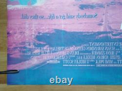 THELMA AND LOUISE (1991) rare ROLLED double-sided original UK quad movie poster