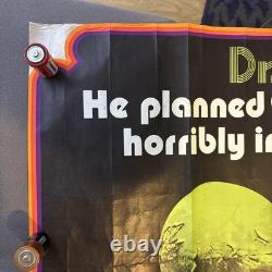 THE ABOMINABLE DR PHIBES 1971 VINCENT PRICE Original UK quad movie film poster