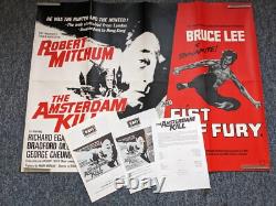 THE AMSTERDAM KILL/FIST OF FURY Original Film Memorabilia
