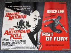 THE AMSTERDAM KILL/FIST OF FURY Original Film Memorabilia