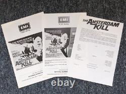THE AMSTERDAM KILL/FIST OF FURY Original Film Memorabilia