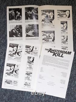 THE AMSTERDAM KILL/FIST OF FURY Original Film Memorabilia