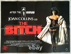 THE BITCH ORIGINAL 1979 UK QUAD MOVIE POSTER 30x40 JOAN COLLINS