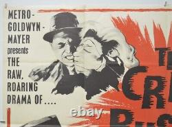 THE CRIMEBUSTERS (1962) Original Cinema Quad Movie Poster Cain's Hundred