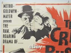 THE CRIMEBUSTERS (1962) Original Cinema Quad Movie Poster Cain's Hundred