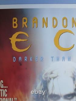 THE CROW (1994) rare original rolled 30x40 UK quad poster Brandon Lee