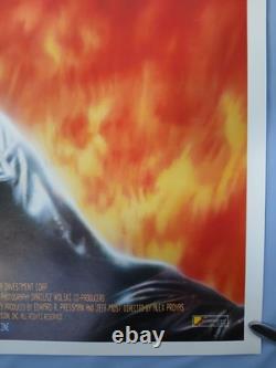 THE CROW (1994) rare original rolled 30x40 UK quad poster Brandon Lee