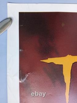 THE CROW (1994) rare original rolled 30x40 UK quad poster Brandon Lee