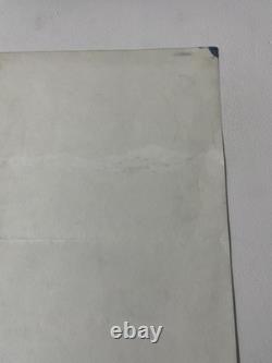 THE DEEP rare Vintage 1977 Original Movie Poster UK Quad 30x40 Nick Nolte Bisset