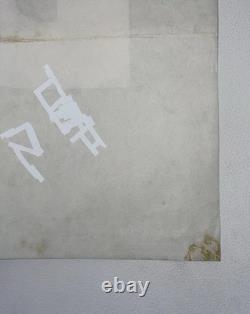 THE DEEP rare Vintage 1977 Original Movie Poster UK Quad 30x40 Nick Nolte Bisset