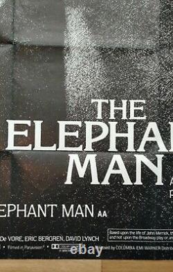 THE ELEPHANT MAN (1980) original UK 1st release quad movie poster David Lynch