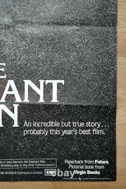 THE ELEPHANT MAN (1980) original UK 1st release quad movie poster David Lynch