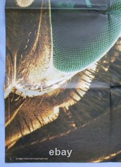 THE FLY (1986) rare original UK teaser quad poster David Cronenberg horror