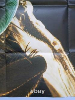 THE FLY (1986) rare original UK teaser quad poster David Cronenberg horror