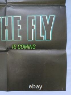THE FLY (1986) rare original UK teaser quad poster David Cronenberg horror
