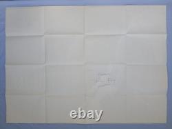 THE FLY (1986) rare original UK teaser quad poster David Cronenberg horror