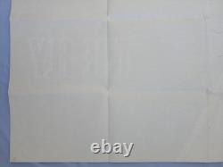 THE FLY (1986) rare original UK teaser quad poster David Cronenberg horror