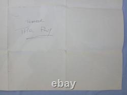 THE FLY (1986) rare original UK teaser quad poster David Cronenberg horror