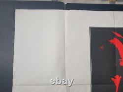 THE GODFATHER ORIGINAL FIRST RELEASE UK QUAD POSTER 30 x 40 MARLON BRANDO