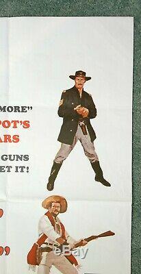 THE GOOD THE BAD AND THE UGLY (1966) original UK quad movie poster 1st release