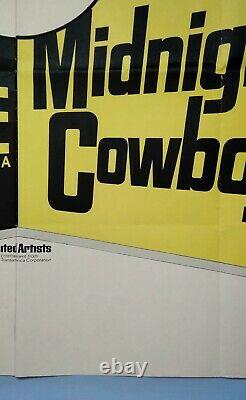 THE GRADUATE / MIDNIGHT COWBOY (RR 1970s) rare original UK d/b quad movie poster