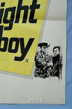 THE GRADUATE / MIDNIGHT COWBOY (RR 1970s) rare original UK d/b quad movie poster