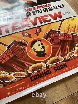 THE INTERVIEW One Sheet Original Movie Poster Cinema Poster