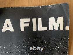 THE LAST MOVIE UK Quad Movie Poster 1971 DENNIS POTTER KRIS KRISTOFFERSON