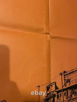 THE LAST PICTURE SHOW UK Quad poster RARE version Peter Bogdanovich 70s MCM