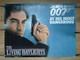The Living Daylights (1987) Original Rare Rolled Uk Teaser Quad Poster -bond 007