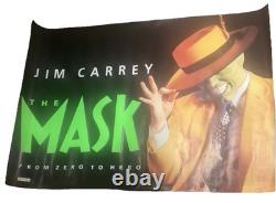 THE MASK 1994 Original Movie Cinema Quad Poster Jim Carrey Cameron Diaz
