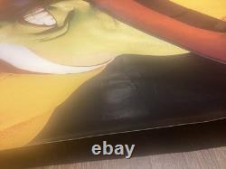 THE MASK 1994 Original Movie Cinema Quad Poster Jim Carrey Cameron Diaz