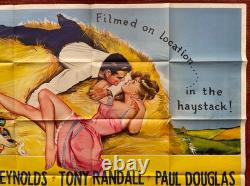 THE MATING GAME (1959) Original UK Quad Movie Poster Debbie Reynolds
