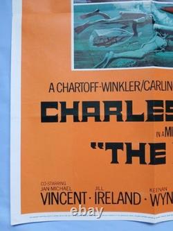 THE MECHANIC (1972) original UK quad poster Michael Winner Charles Bronson