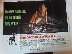 THE MEPHISTO WALTZ 1971 ORIGINAL POSTER UK QUAD 30x40 VINTAGE