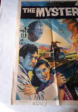 THE MYSTERIANS 1957 ORIGINAL UK QUAD POSTER 30x40 TOHO RKO Mogera