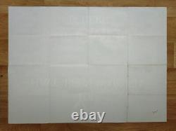 THE OMEN (1976) rare original UK teaser quad movie poster Gregory Peck horror