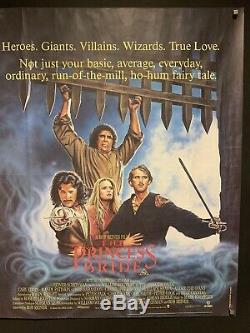 THE PRINCESS BRIDE (1987) Original UK Quad cinema movie poster