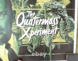 THE QUATERMASS XPERIMENT Official 4K Quad Movie Poster 2025 HAMMER HORROR Used