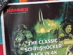 THE QUATERMASS XPERIMENT Official 4K Quad Movie Poster 2025 HAMMER HORROR Used THE QUATERMASS XPERIMENT Official 4K Quad Movie Poster 2025 HAMMER HORROR Used